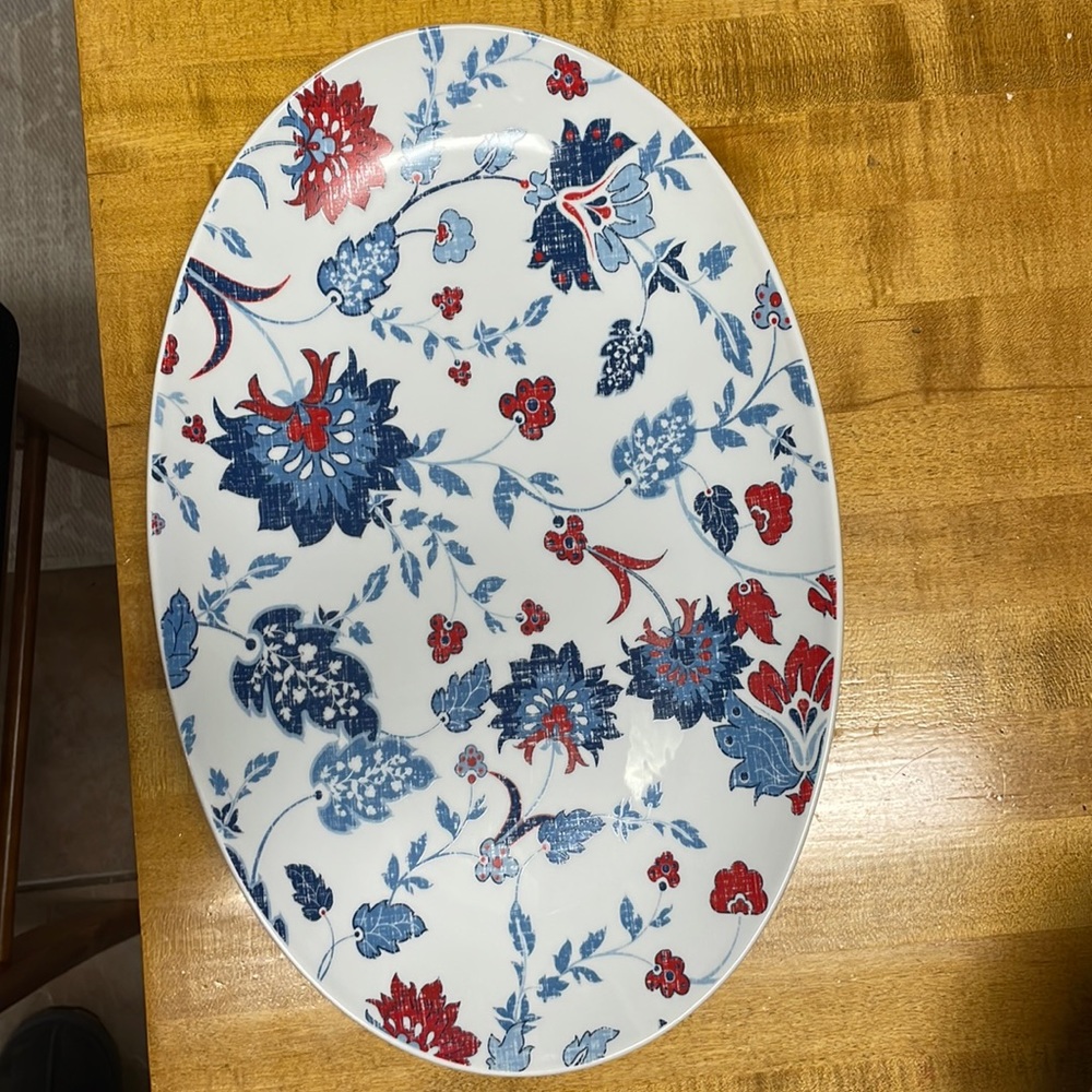 Sur La Table large ceramic platter